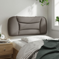 Produktbild för Headboard Cushion "Hvar" Taupe 90 cm Fabric