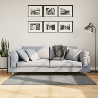 Produktbild för Ryamatta PAMPLONA lång lugg modern grön 80x150 cm