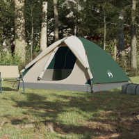 Miniatyr av produktbild för Campingtält 6 personer grön vattentätt