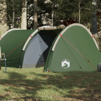 Miniatyr av produktbild för Campingtält 4 personer grön vattentätt