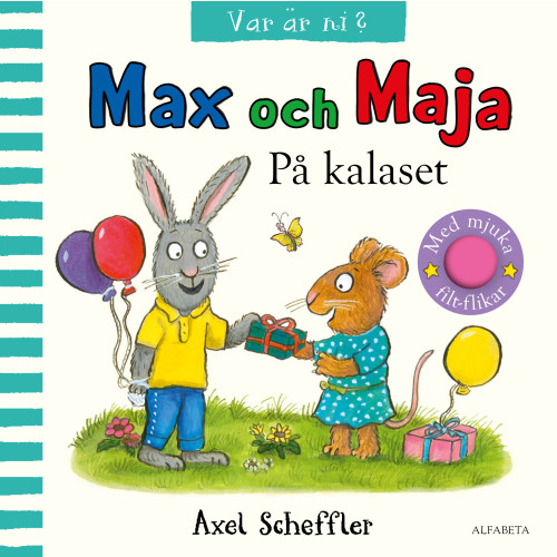 Axel Scheffler Max och Maja på kalaset (bok, board book)