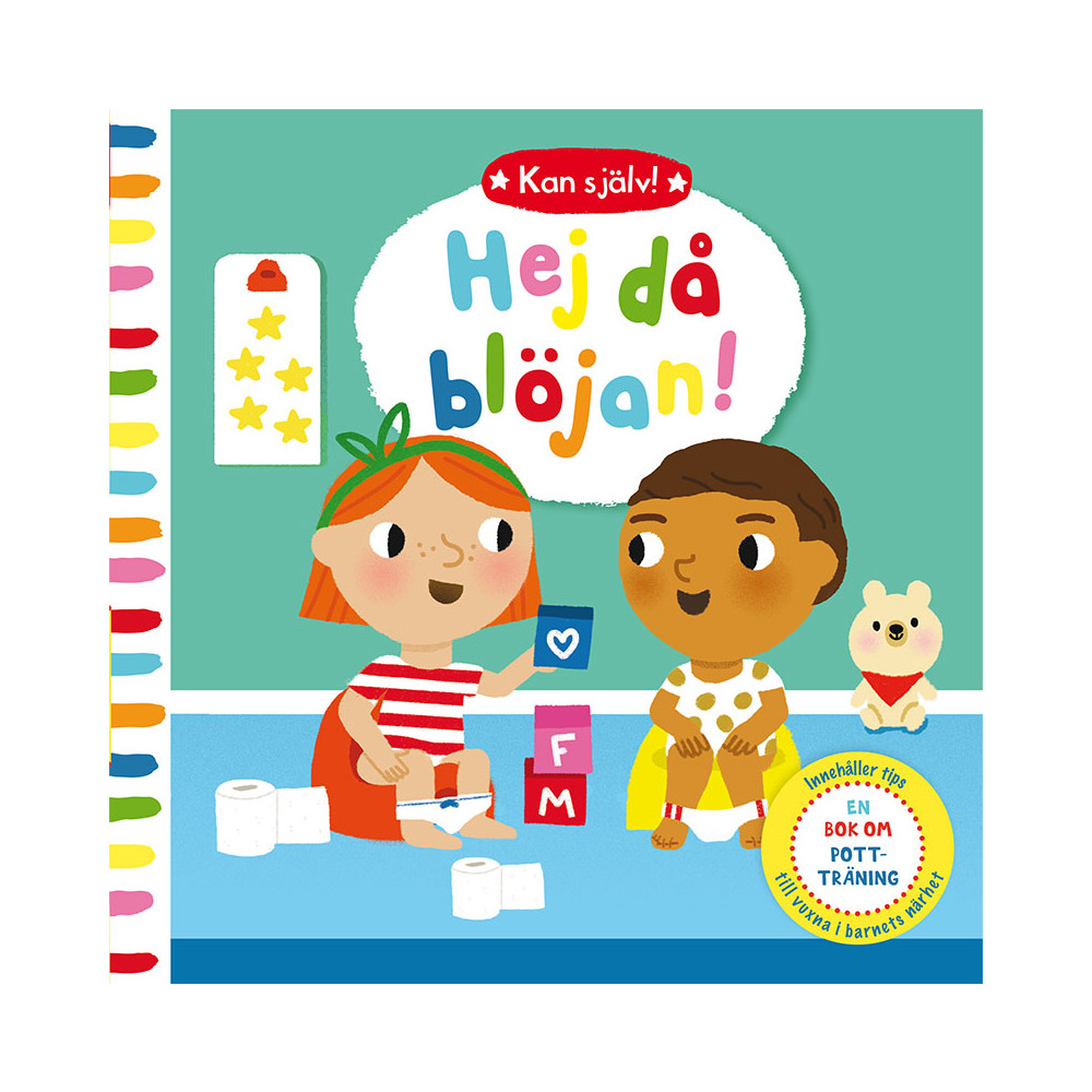 Produktbild för Hej då blöjan! : en bok om potträning (bok, board book)