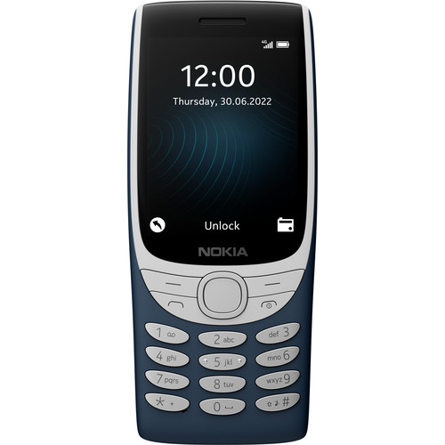 NOKIA Nokia 8210 4G 7,11 cm (2.8") 107 g Blå Funktionstelefon