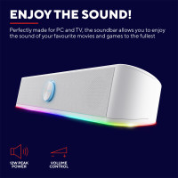 Produktbild för GXT 619W Thorne RGB Soundbar Vit