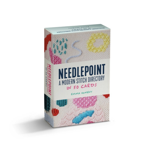 Emma Homent Needlepoint : A Modern Stitch Directory in 50 Cards