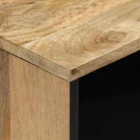 Produktbild för Sängbord 50x33x60 cm massivt mangoträ