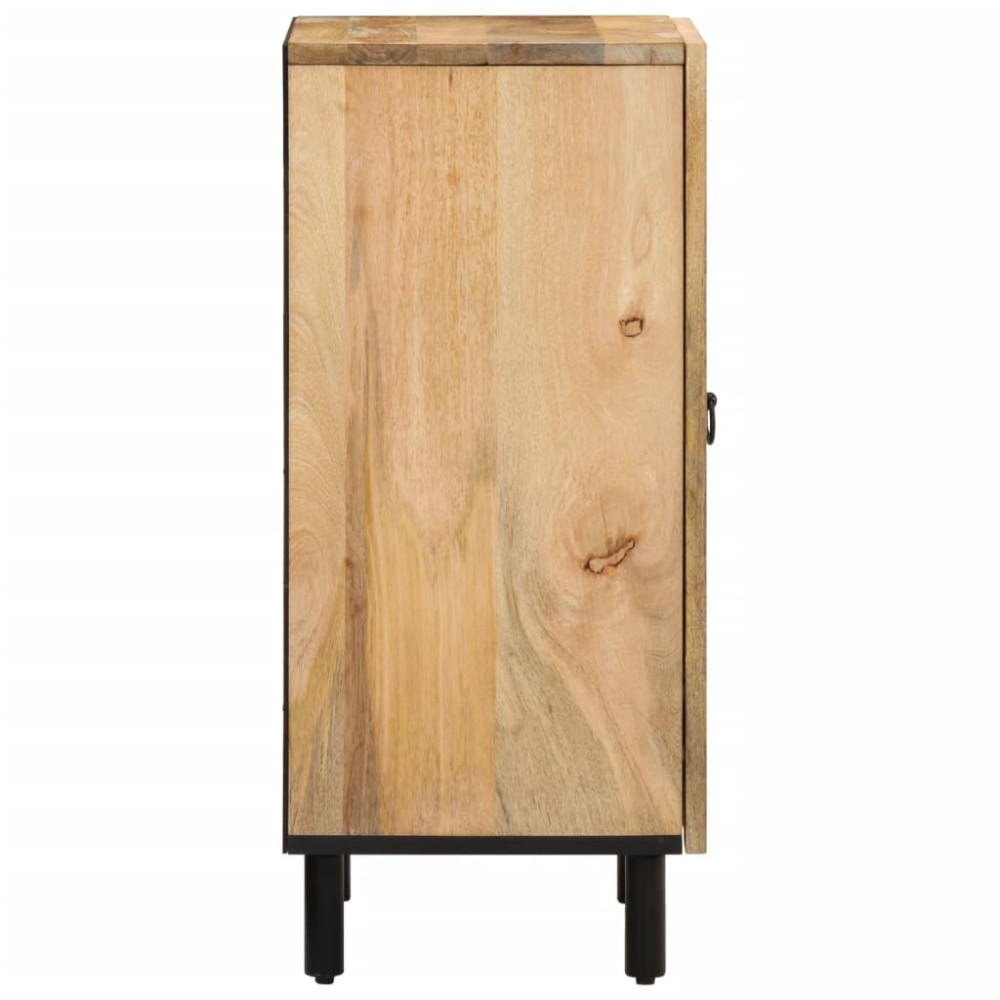 Produktbild för Sidoskåp 40x33x75 cm massivt mangoträ