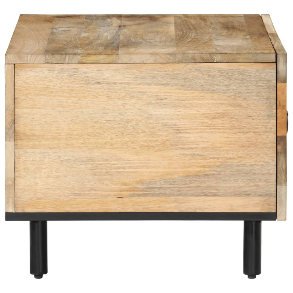 Produktbild för Soffbord 80x50x40 cm massivt mangoträ