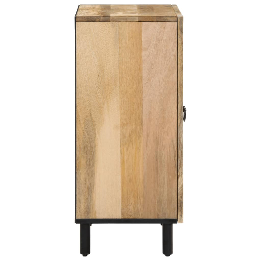 Produktbild för Sidoskåp 60x33x75 cm massivt mangoträ