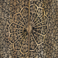 Produktbild för Sidoskåp 60x33x75 cm massivt mangoträ