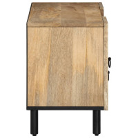 Produktbild för Tv-bänk 105x33x46 cm massivt mangoträ