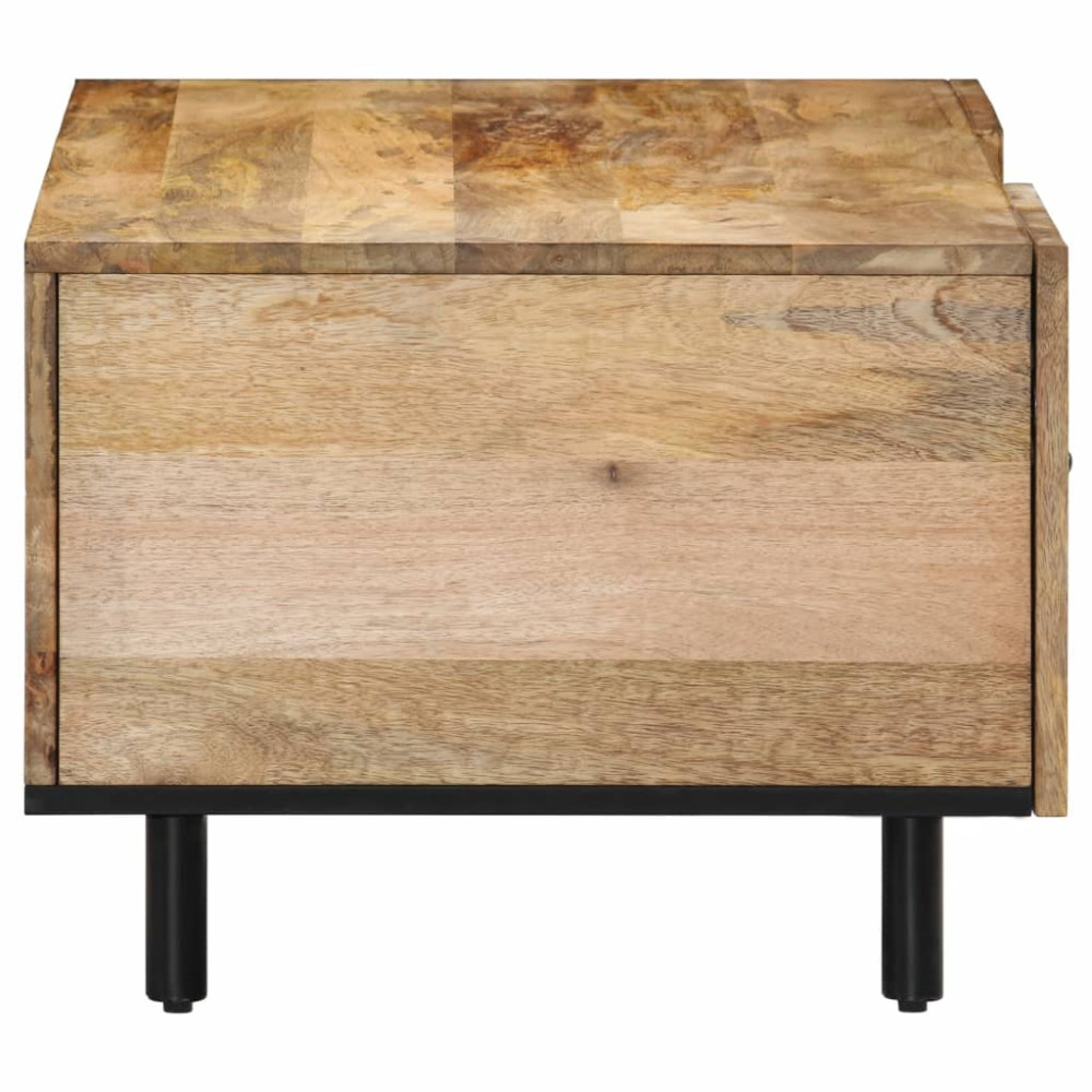 Produktbild för Soffbord 100x54x40 cm massivt mangoträ