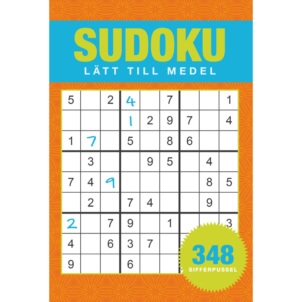 Produktbild för Sudoku - Lätt till Medel (häftad)