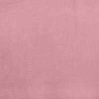 Produktbild för Soffgrupp med dynor 2 delar rosa sammet