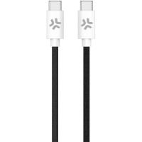 Miniatyr av produktbild för USB-C - USB-C-kabel 60W 1,5 m Svart