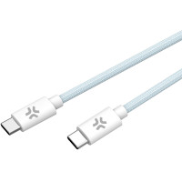 Miniatyr av produktbild för USB-C - USB-C-kabel 60W 1,5 m Ljusblå