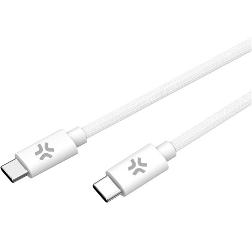 Celly USB-C - USB-C-kabel 60W 1,5 m Vit