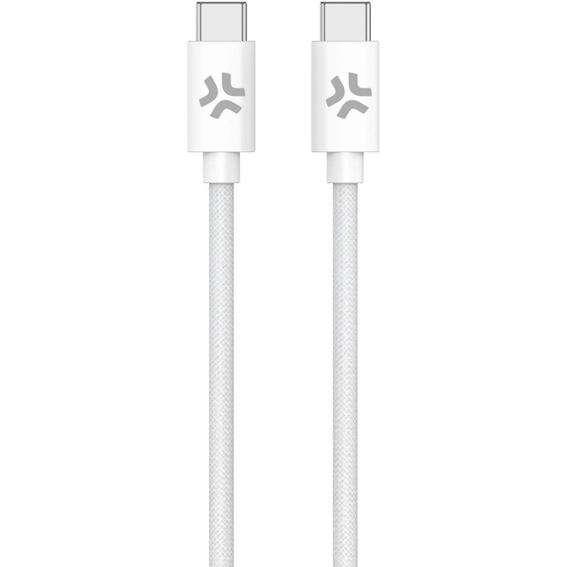 Produktbild för USB-C - USB-C-kabel 60W 1,5 m Vit