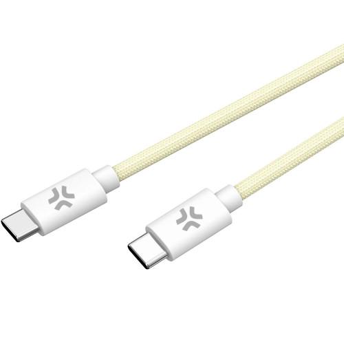 Celly USB-C - USB-C-kabel 60W 1,5 m Gul