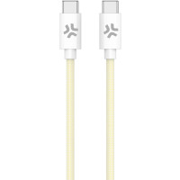 Produktbild för USB-C - USB-C-kabel 60W 1,5 m Gul