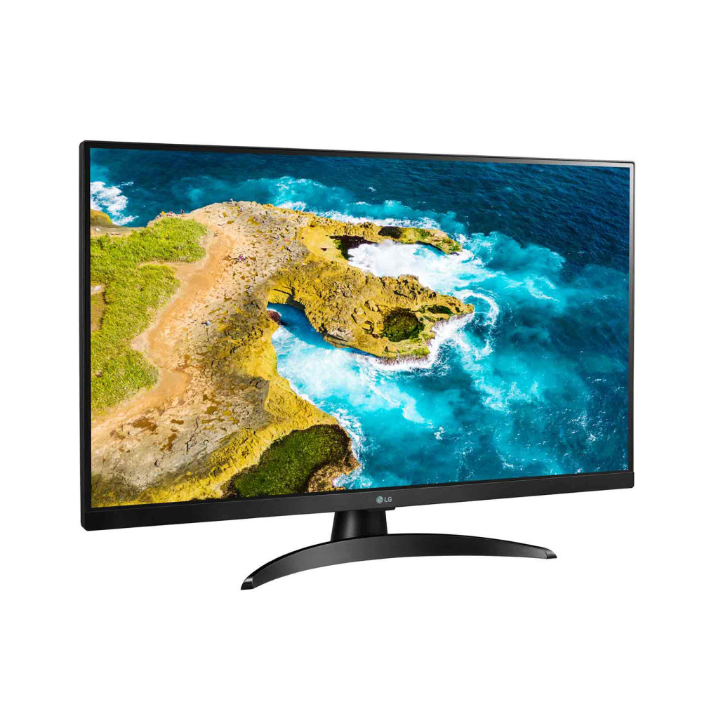 Produktbild för LG 27TQ615S-PZ.AEU TV-apparat 68,6 cm (27") Full HD Smart-TV Wi-Fi Svart 250 cd/m²
