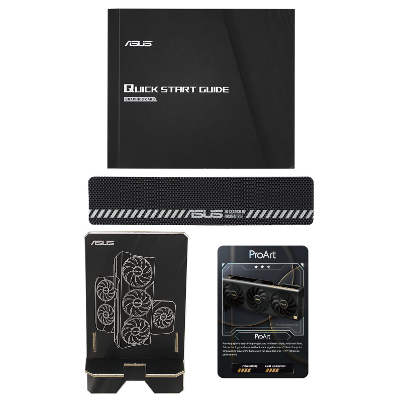 Produktbild för ASUS ProArt -RTX4070S-O12G NVIDIA GeForce RTX 4070 SUPER 12 GB GDDR6X