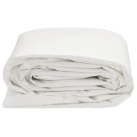 Produktbild för Presenning vit 1x2,5 m 650 g/m²
