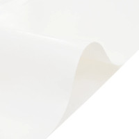 Produktbild för Presenning vit 1x2,5 m 650 g/m²