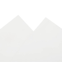 Produktbild för Presenning vit 1x2,5 m 650 g/m²