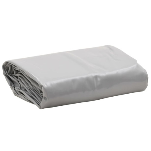 vidaXL Presenning grå 1,5x2,5 m 650 g/m²