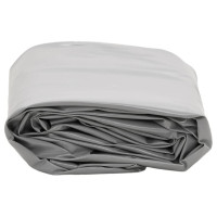 Produktbild för Presenning grå 1,5x2,5 m 650 g/m²
