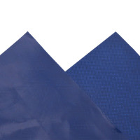Produktbild för Presenning blå 5x5 m 650 g/m²