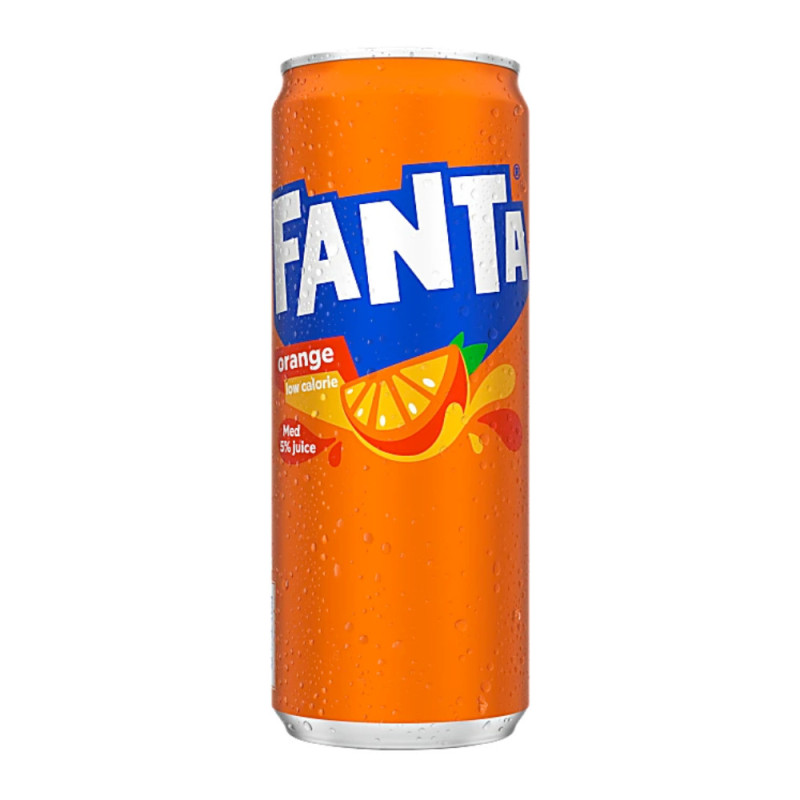 Produktbild för Fanta Orange 330ml