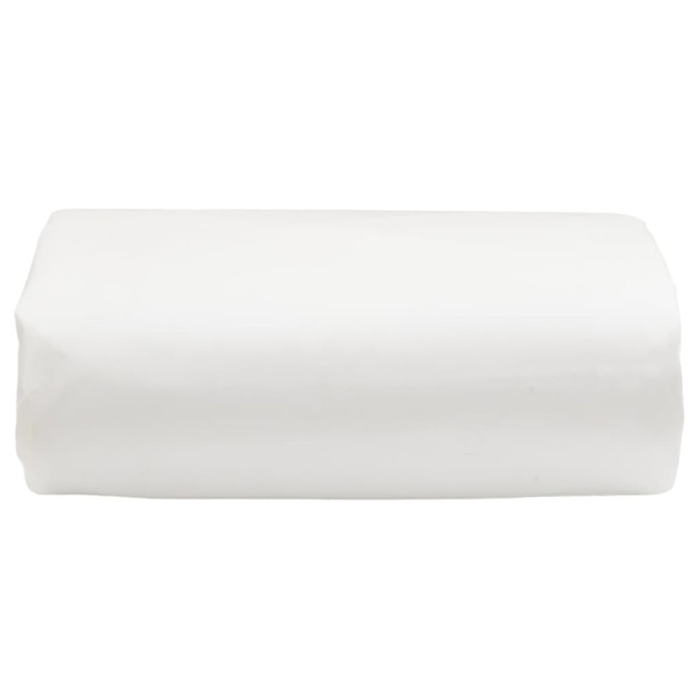Produktbild för Presenning vit 5x5 m 650 g/m²