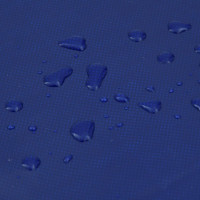 Produktbild för Presenning blå Ø 2,4 m 650 g/m²