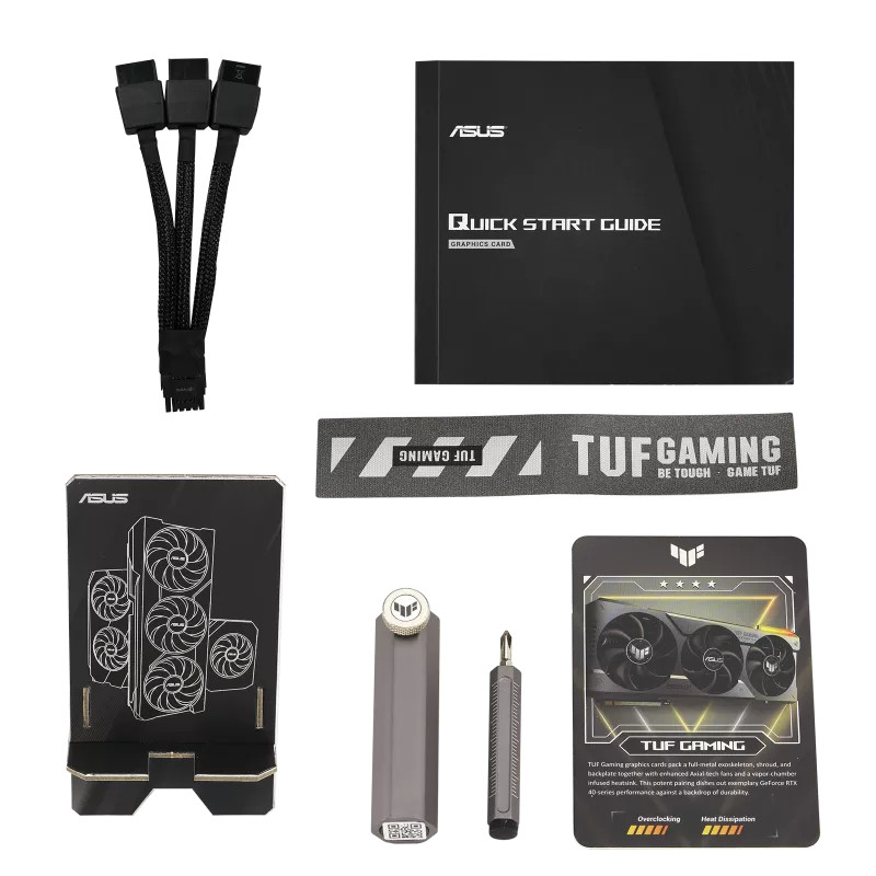 Produktbild för ASUS TUF Gaming TUF-RTX4080S-O16G-GAMING NVIDIA GeForce RTX 4080 SUPER 16 GB GDDR6X