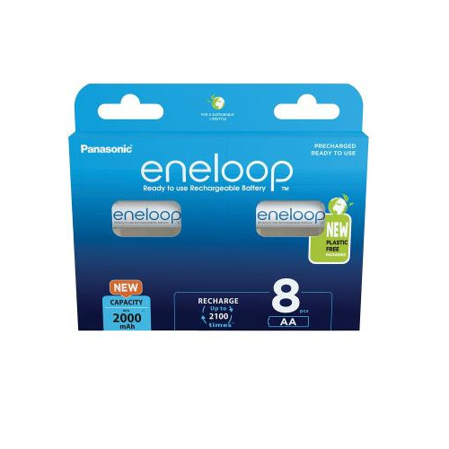 Panasonic Panasonic BK-3MCDE/8BE hushållsbatteri Laddningsbart batteri AA