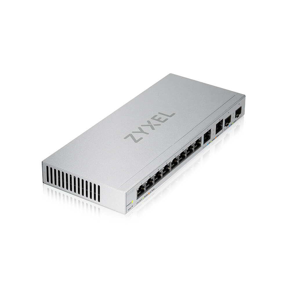 Produktbild för Zyxel XGS1210-12-ZZ0102F nätverksswitchar hanterad Gigabit Ethernet (10/100/1000) Grå