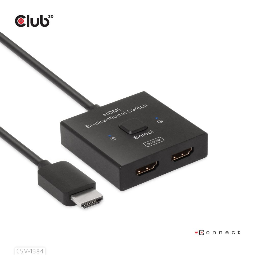 Produktbild för CLUB3D CSV-1384 KVM-switchar