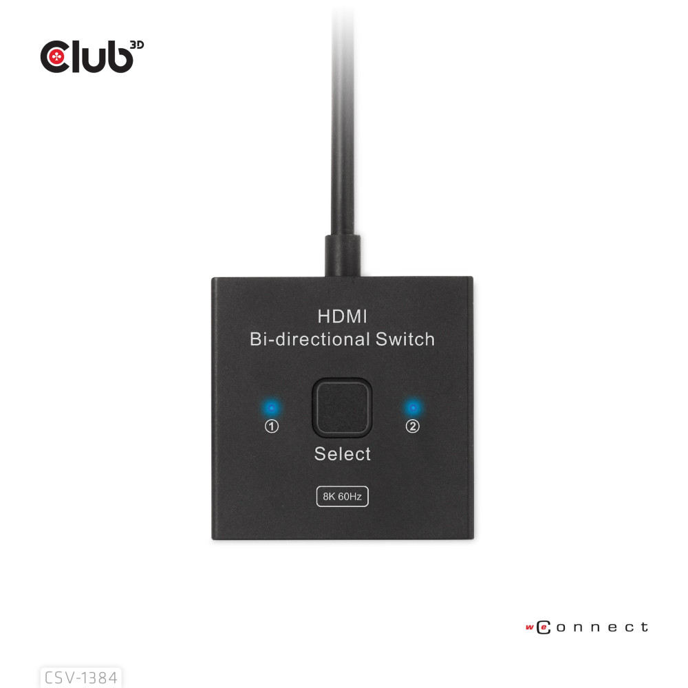 Produktbild för CLUB3D CSV-1384 KVM-switchar