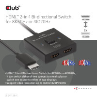 Produktbild för CLUB3D CSV-1384 KVM-switchar