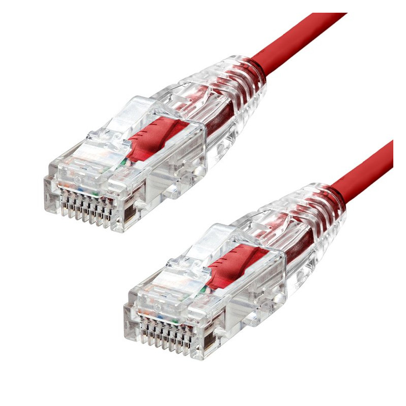 Produktbild för ProXtend S-6AUTP-002R nätverkskablar Röd Cat6a U/UTP (UTP)
