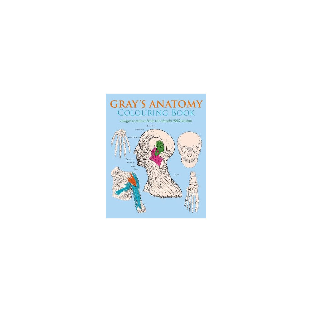 Produktbild för Gray's Anatomy Colouring Book (pocket, eng)