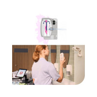 Produktbild för Dispenser TORK A3 Air starter pack vit