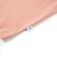 Produktbild för T-shirt för barn ljus orange 92