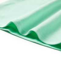 Produktbild för Barnklänning med dragsko klargrön 104