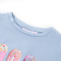 Produktbild för T-shirt för barn blå 104