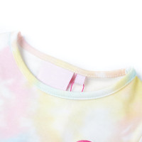 Produktbild för T-shirt för barn flerfärgad 140