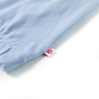 Produktbild för T-shirt för barn blå 140