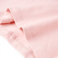 Produktbild för T-shirt för barn ljusrosa 140